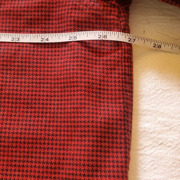 L.L. Bean Traditional Fit Flannel Rustic Red Hadth Long Slv Sz XL Shirt - Picture 13 of 17